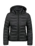 Damen Daunenjacke | leicht warm & stilvoll mit Kapuze und Reißverschluss
